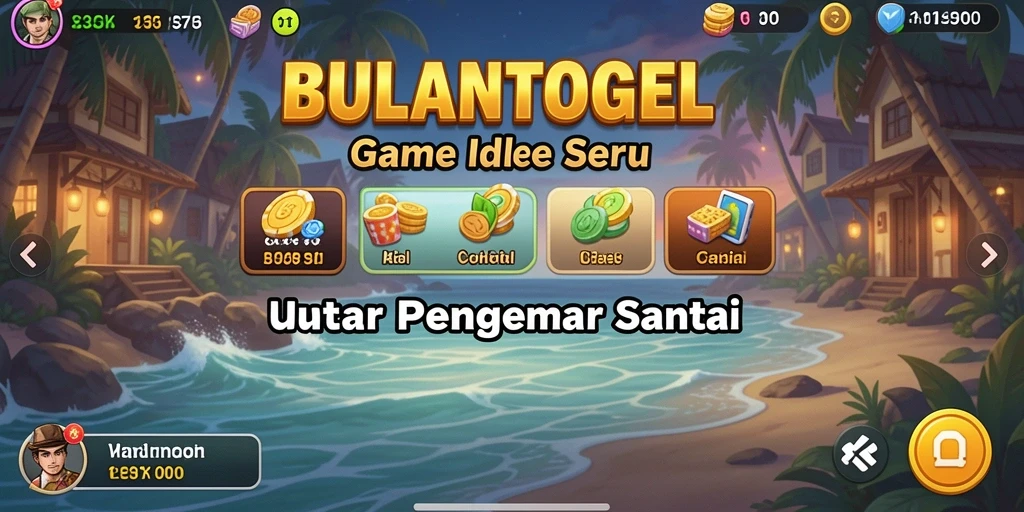Tampilan gameplay seru dalam BULANTOGEL yang menonjol.
