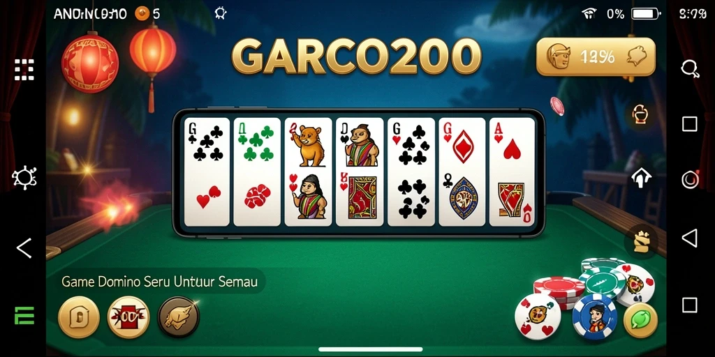 Tampilan gameplay GARCO200 yang seru dan interaktif.