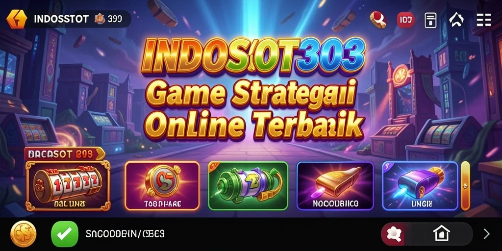 Gameplay seru dan menarik di INDOSLOT303 dengan grafis yang menawan.