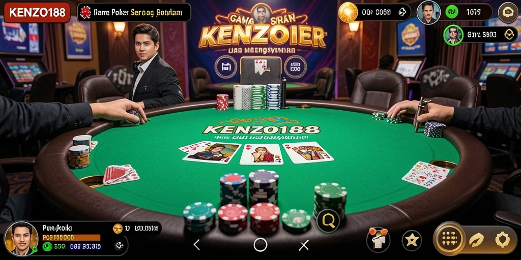 Tampilan gameplay seru KENZO188 dengan pemain aktif.