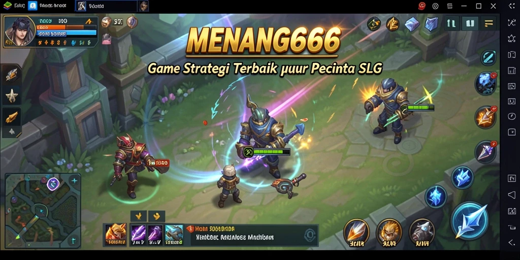 Tampilan gameplay seru dan strategi di MENANG666.