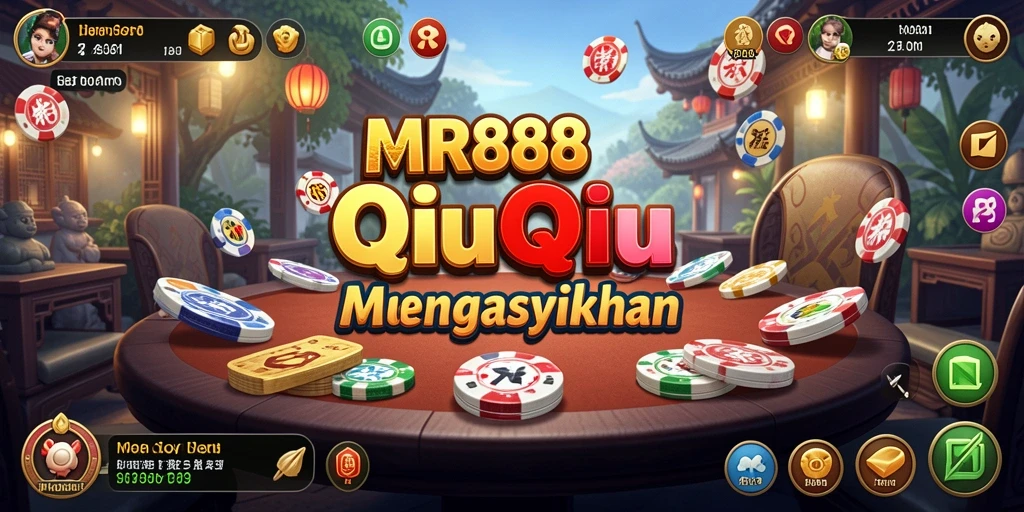 Tampilan menarik dari gameplay QiuQiu dalam MR888.
